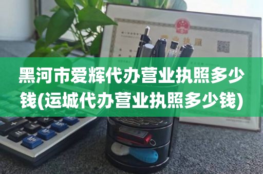 黑河市爱辉代办营业执照多少钱(运城代办营业执照多少钱)