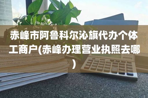 赤峰市阿鲁科尔沁旗代办个体工商户(赤峰办理营业执照去哪)