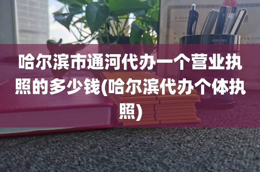 哈尔滨市通河代办一个营业执照的多少钱(哈尔滨代办个体执照)