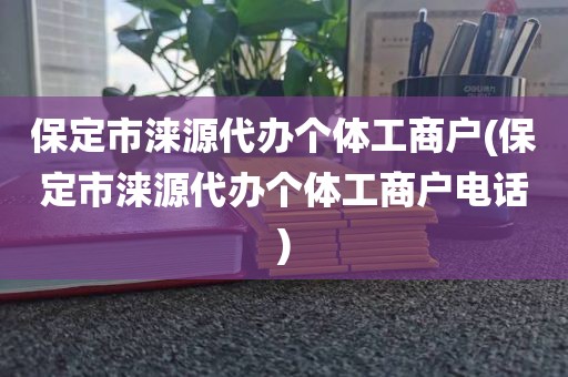 保定市涞源代办个体工商户(保定市涞源代办个体工商户电话)
