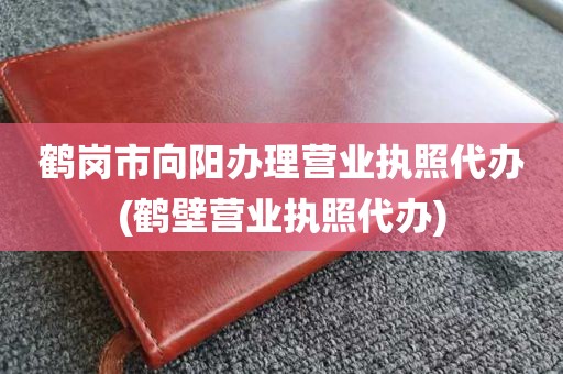 鹤岗市向阳办理营业执照代办(鹤壁营业执照代办)
