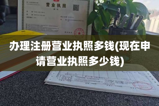 办理注册营业执照多钱(现在申请营业执照多少钱)
