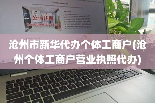 沧州市新华代办个体工商户(沧州个体工商户营业执照代办)