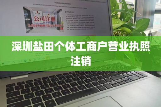 深圳盐田个体工商户营业执照注销