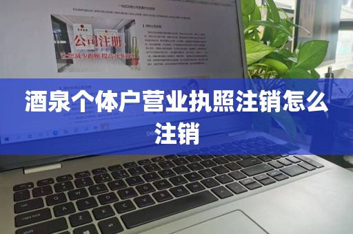 酒泉个体户营业执照注销怎么注销