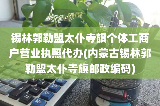 锡林郭勒盟太仆寺旗个体工商户营业执照代办(内蒙古锡林郭勒盟太仆寺旗邮政编码)