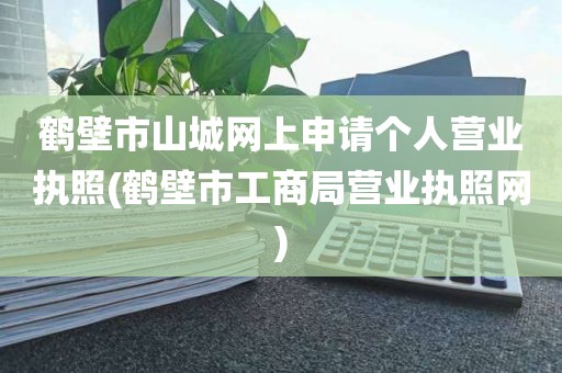 鹤壁市山城网上申请个人营业执照(鹤壁市工商局营业执照网)