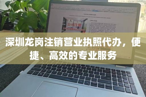 深圳龙岗注销营业执照代办，便捷、高效的专业服务