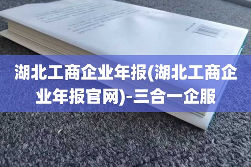 湖北工商企业年报(湖北工商企业年报官网)-三合一企服
