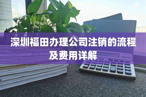 深圳福田办理公司注销的流程及费用详解