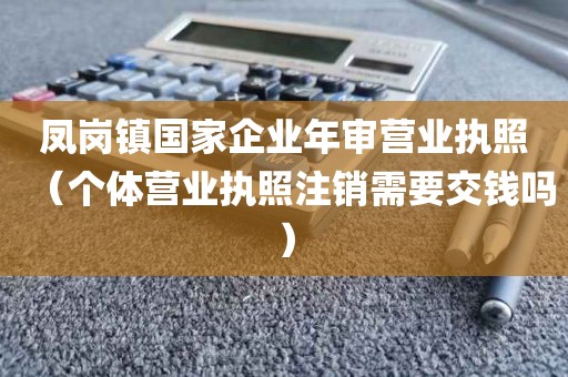 凤岗镇国家企业年审营业执照（个体营业执照注销需要交钱吗）