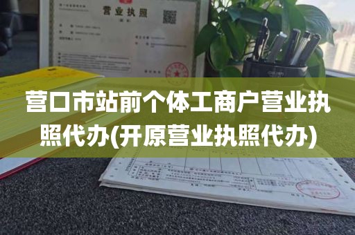 营口市站前个体工商户营业执照代办(开原营业执照代办)