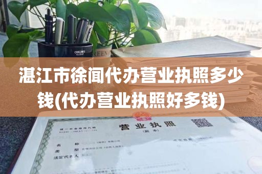 湛江市徐闻代办营业执照多少钱(代办营业执照好多钱)