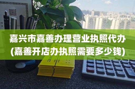 嘉兴市嘉善办理营业执照代办(嘉善开店办执照需要多少钱)