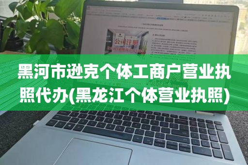 黑河市逊克个体工商户营业执照代办(黑龙江个体营业执照)