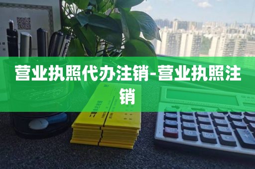 营业执照代办注销-营业执照注销