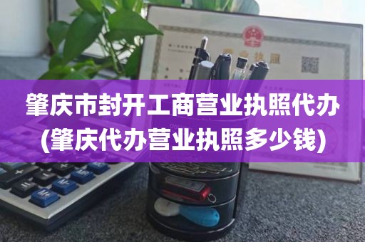 肇庆市封开工商营业执照代办(肇庆代办营业执照多少钱)