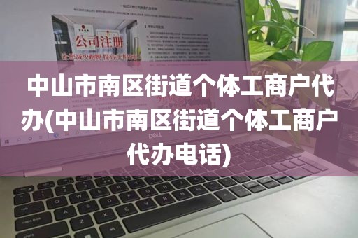 中山市南区街道个体工商户代办(中山市南区街道个体工商户代办电话)