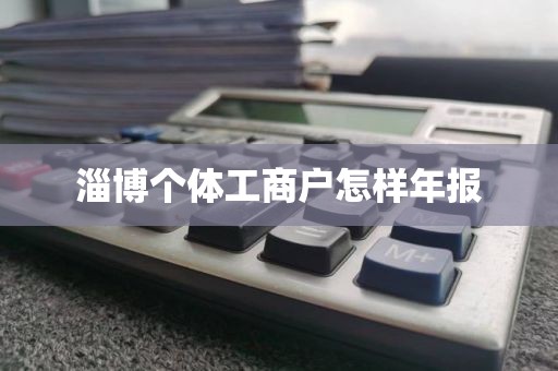 淄博个体工商户怎样年报