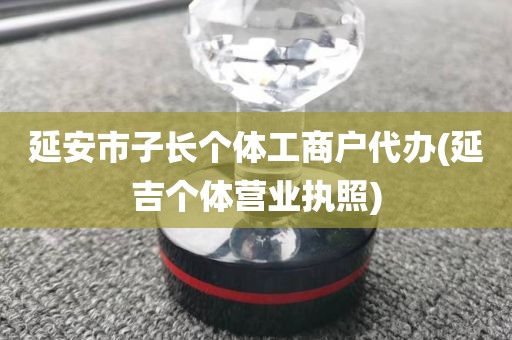 延安市子长个体工商户代办(延吉个体营业执照)