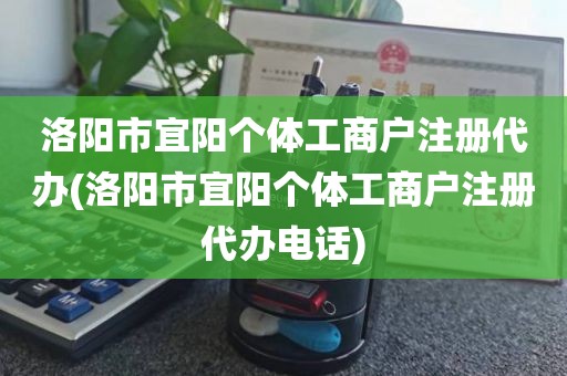 洛阳市宜阳个体工商户注册代办(洛阳市宜阳个体工商户注册代办电话)