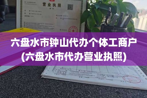 六盘水市钟山代办个体工商户(六盘水市代办营业执照)