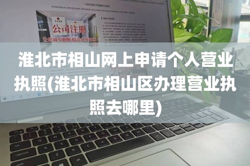 淮北市相山网上申请个人营业执照(淮北市相山区办理营业执照去哪里)
