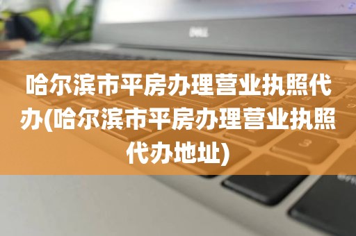 哈尔滨市平房办理营业执照代办(哈尔滨市平房办理营业执照代办地址)