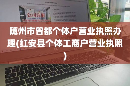 随州市曾都个体户营业执照办理(红安县个体工商户营业执照)