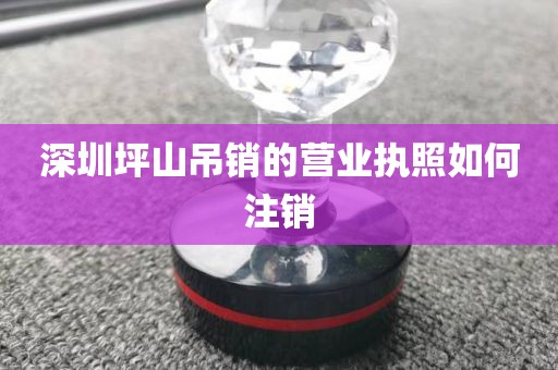 深圳坪山吊销的营业执照如何注销