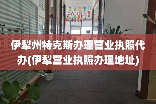 伊犁州特克斯办理营业执照代办(伊犁营业执照办理地址)