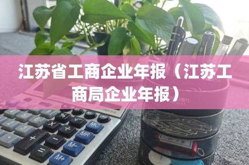 江苏省工商企业年报（江苏工商局企业年报）