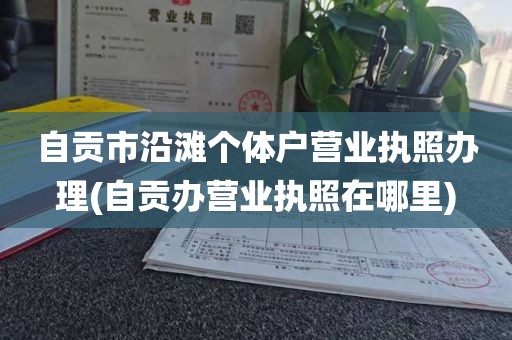 自贡市沿滩个体户营业执照办理(自贡办营业执照在哪里)