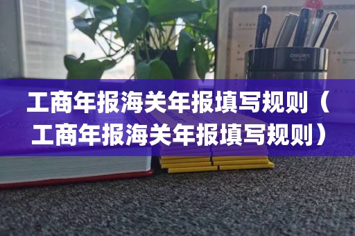 工商年报海关年报填写规则（工商年报海关年报填写规则）