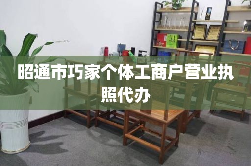 昭通市巧家个体工商户营业执照代办