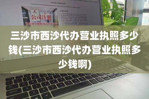 三沙市西沙代办营业执照多少钱(三沙市西沙代办营业执照多少钱啊)