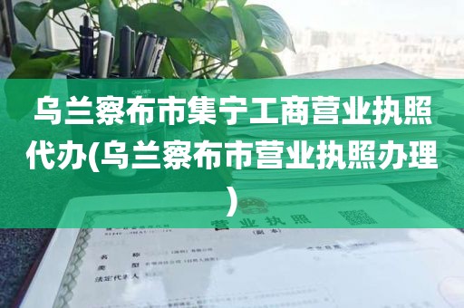 乌兰察布市集宁工商营业执照代办(乌兰察布市营业执照办理)