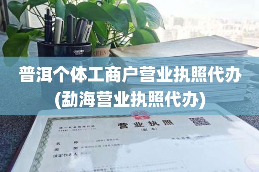 普洱个体工商户营业执照代办(勐海营业执照代办)