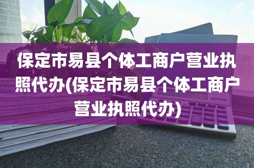 保定市易县个体工商户营业执照代办(保定市易县个体工商户营业执照代办)