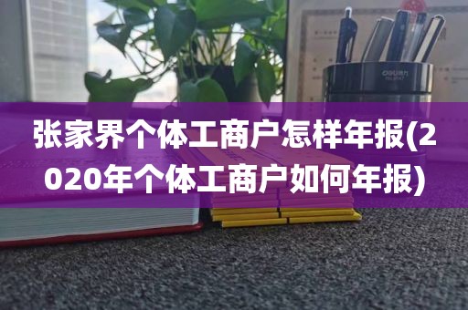 张家界个体工商户怎样年报(2020年个体工商户如何年报)