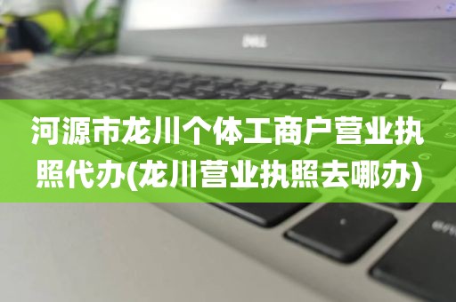 河源市龙川个体工商户营业执照代办(龙川营业执照去哪办)