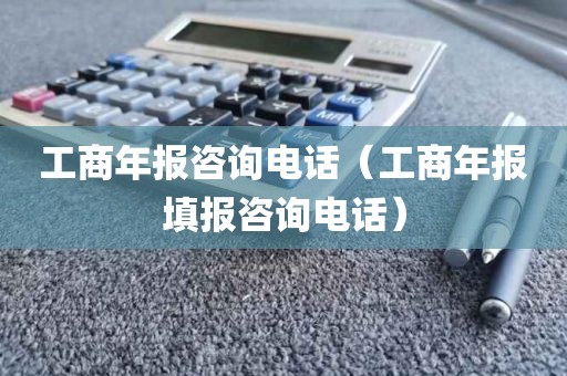 工商年报咨询电话（工商年报填报咨询电话）