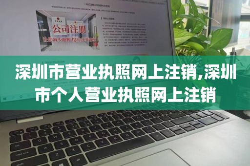 深圳市营业执照网上注销,深圳市个人营业执照网上注销