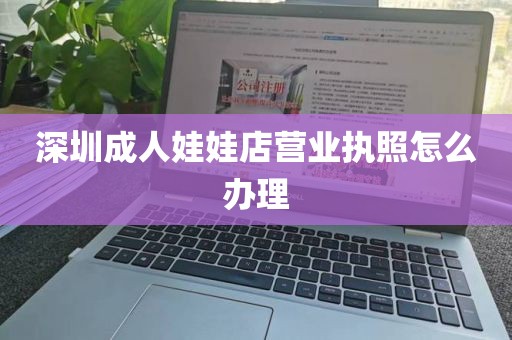 深圳成人娃娃店营业执照怎么办理