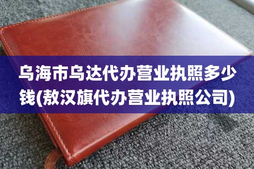 乌海市乌达代办营业执照多少钱(敖汉旗代办营业执照公司)