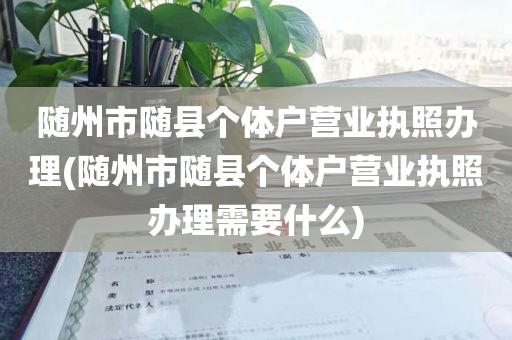 随州市随县个体户营业执照办理(随州市随县个体户营业执照办理需要什么)