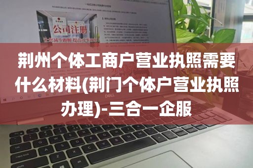 荆州个体工商户营业执照需要什么材料(荆门个体户营业执照办理)-三合一企服