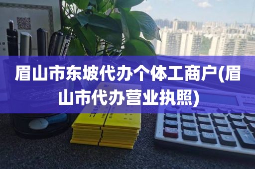 眉山市东坡代办个体工商户(眉山市代办营业执照)