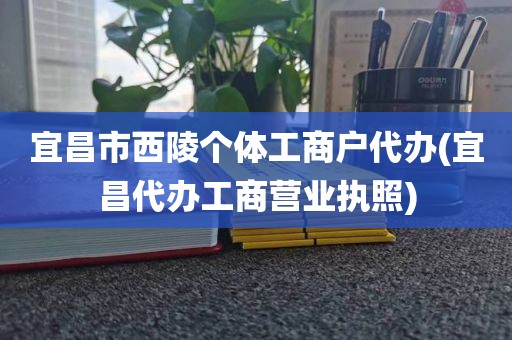 宜昌市西陵个体工商户代办(宜昌代办工商营业执照)
