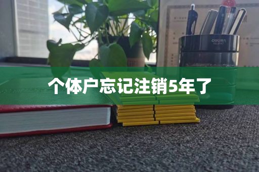 个体户忘记注销5年了
